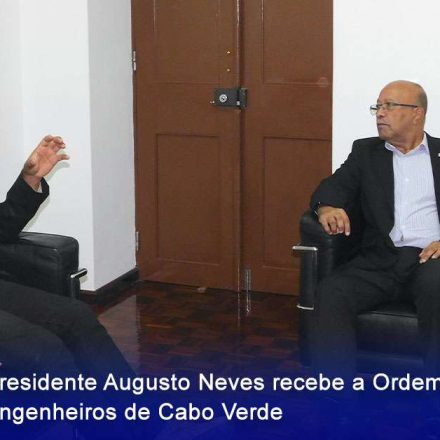 Ordem dos engenheiros recebidos pelo Presidente da Câmara Municipal de São Vicente